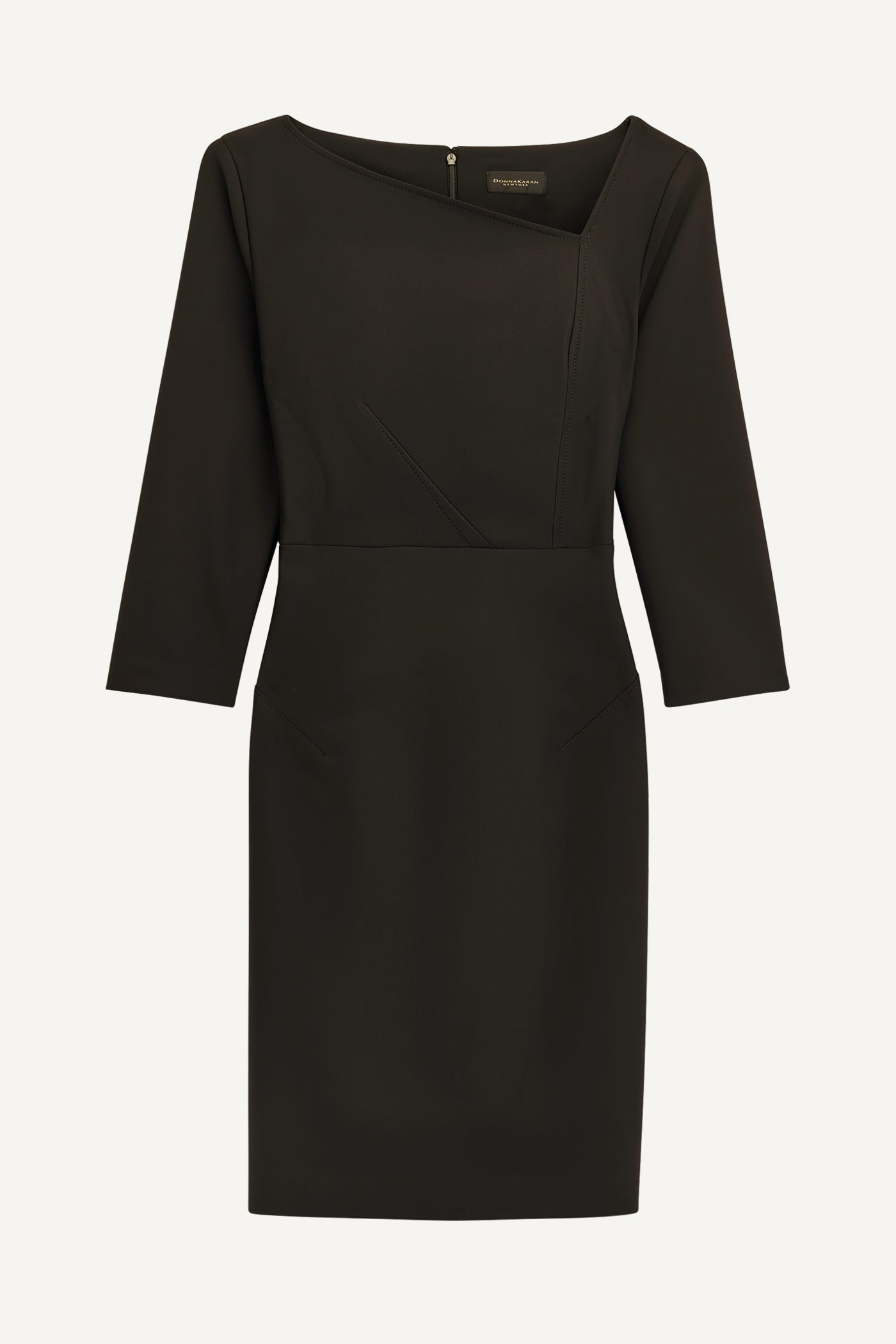 SHEATH DRESS WITH ASYMMETRICAL NECK Donna Karan