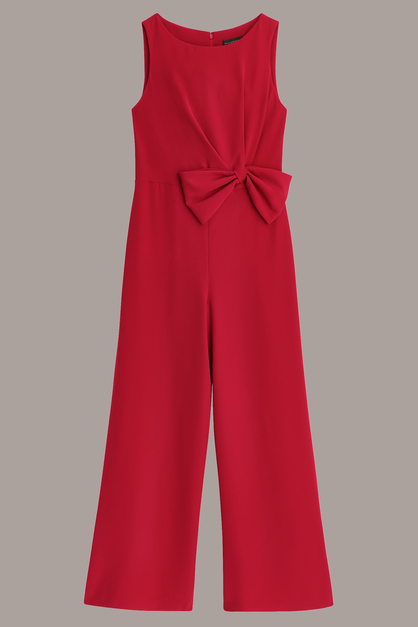 JUMPSUIT WITH SIDE ROUCHED BOW