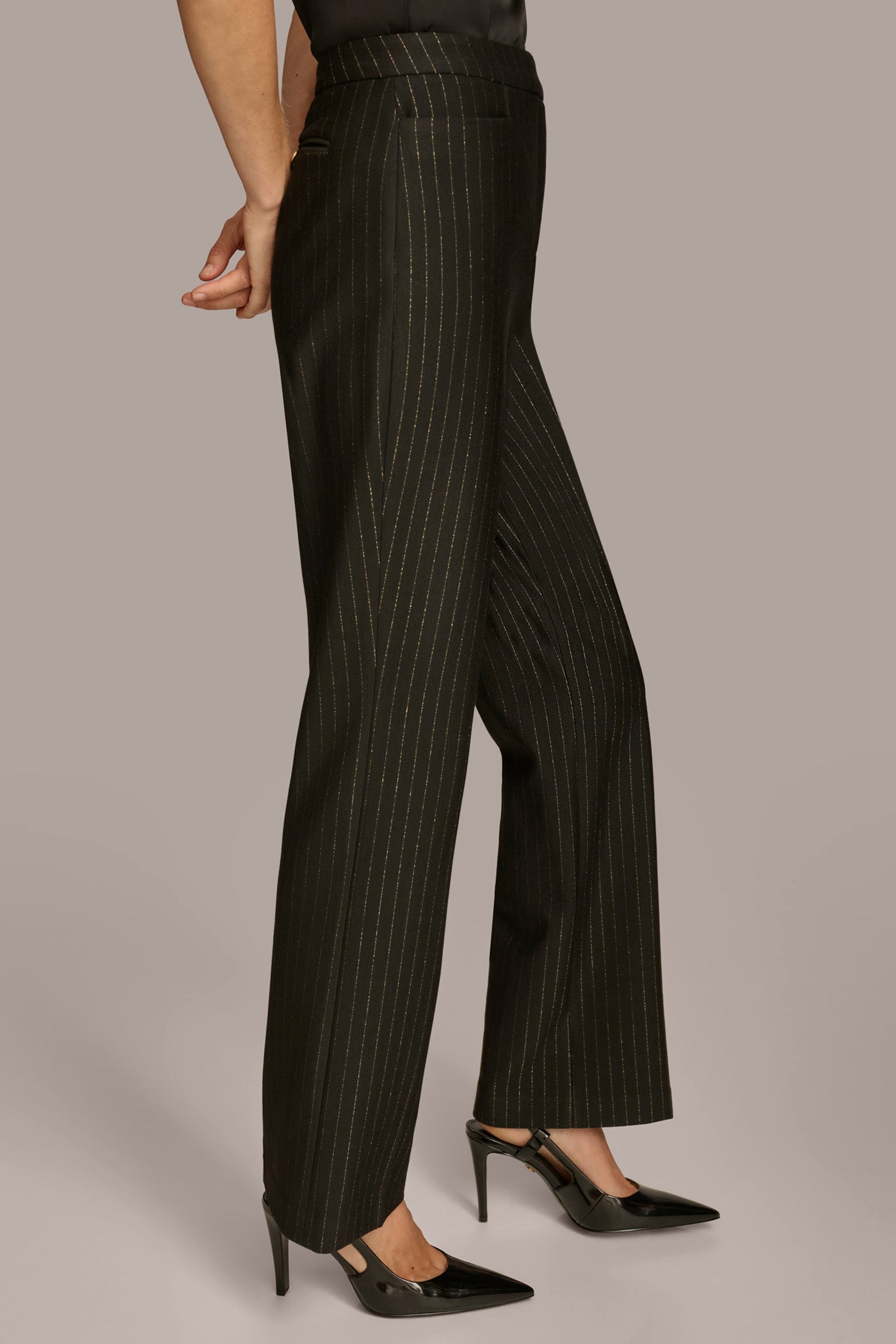 STRAIGHT PINSTRIPE PANT