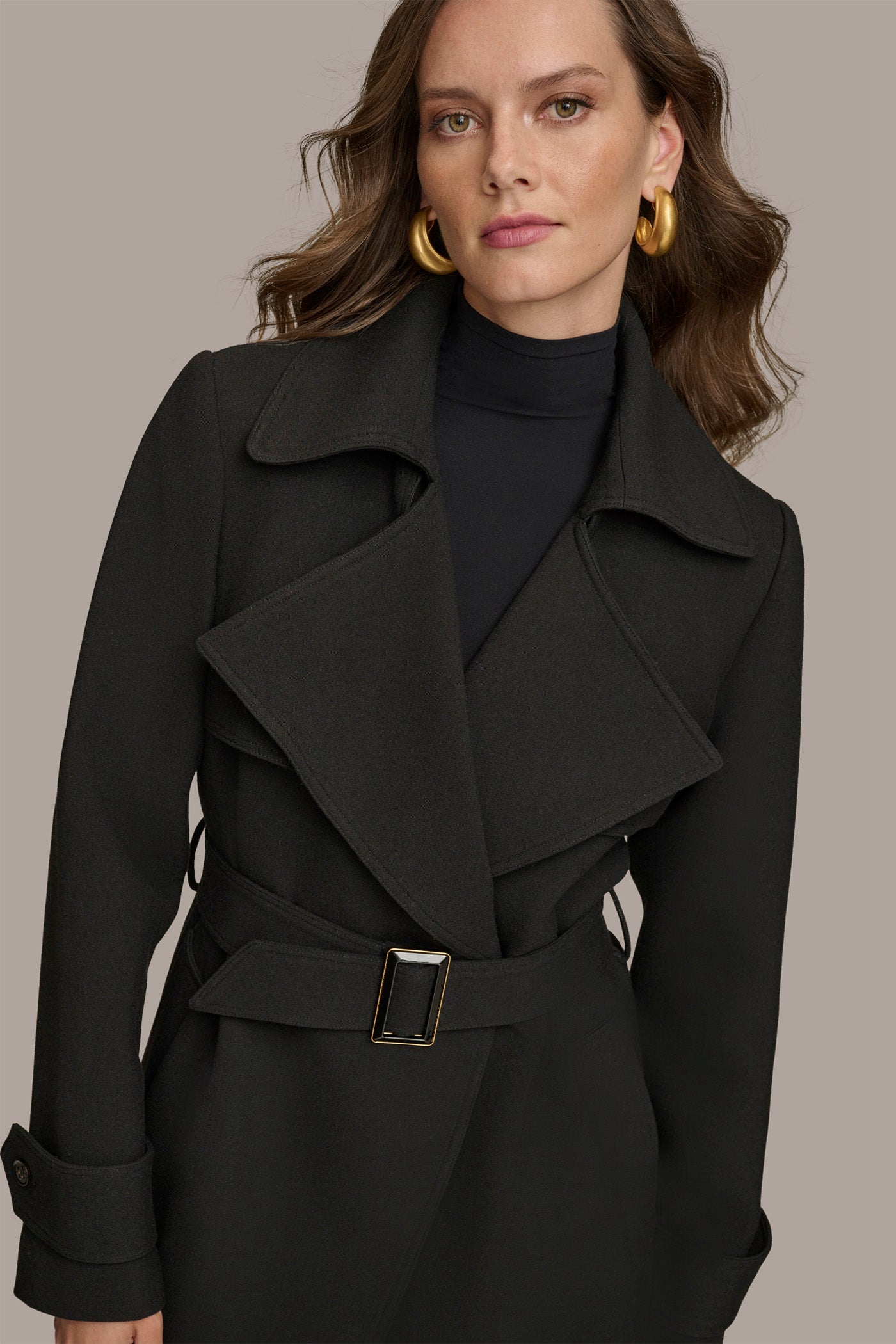 Donna karan trench coat best sale