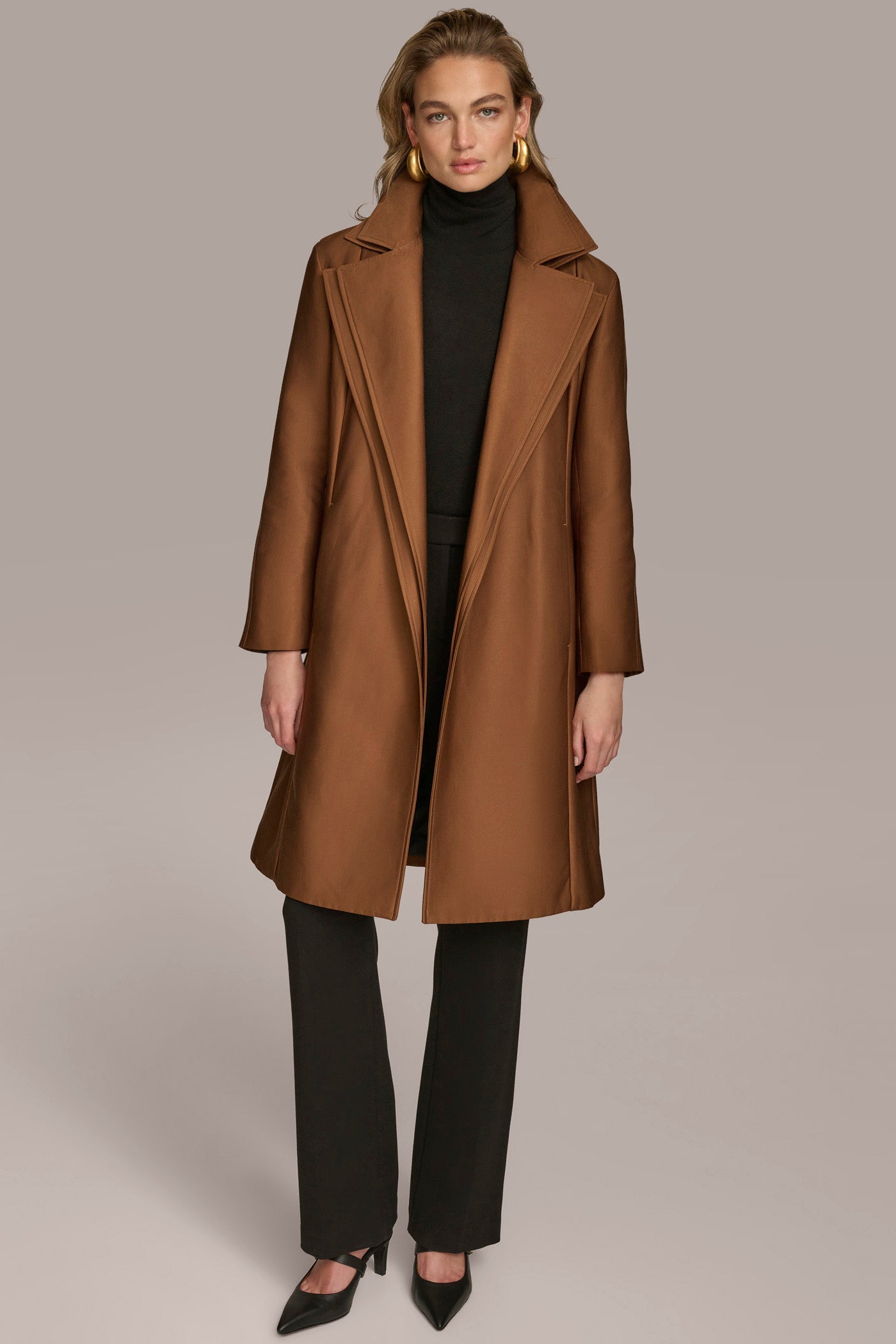 LAYERED EFFECT COAT