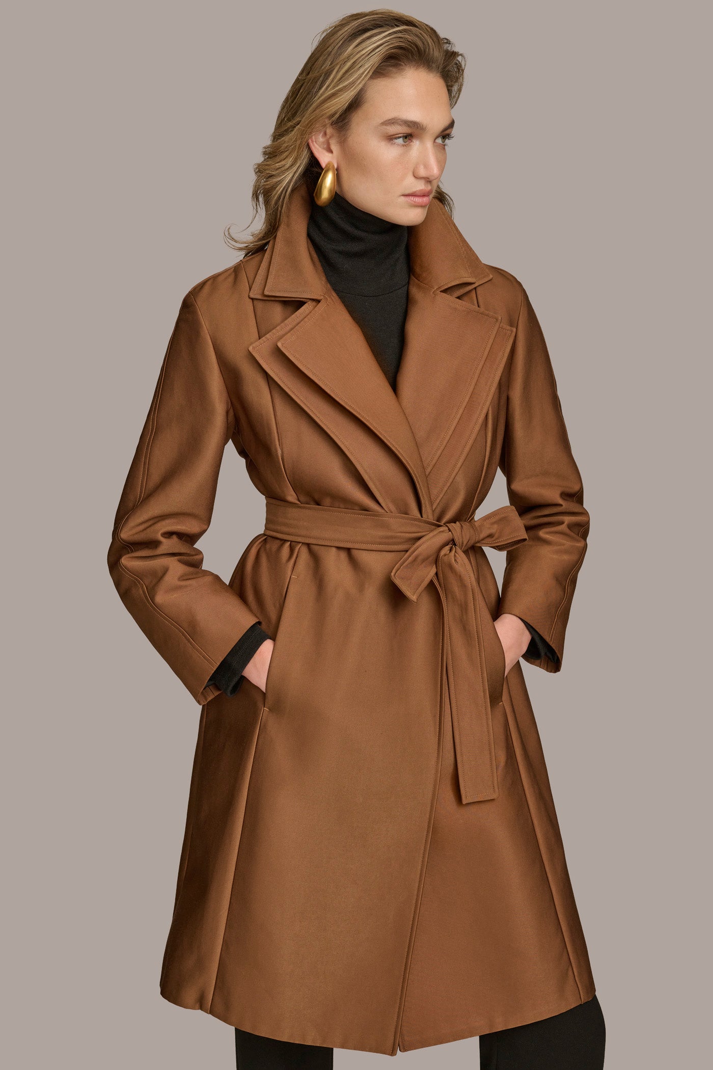 LAYERED EFFECT COAT