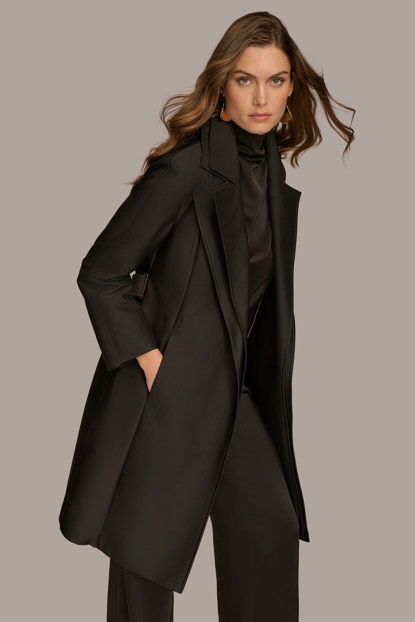 LAYERED EFFECT COAT